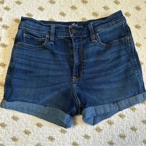 Hollister High Waist Denim Shorts